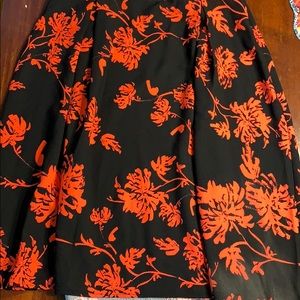 New Who What Wear Willow Floral Skirt Size 14
